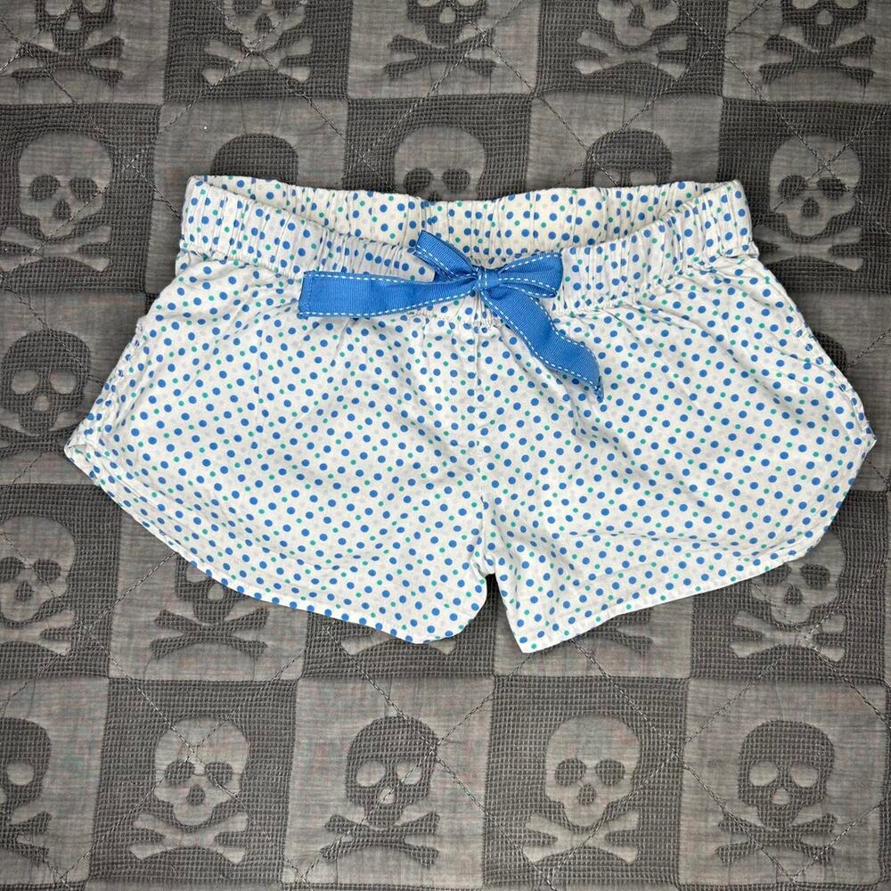 Polka dot mini shorts